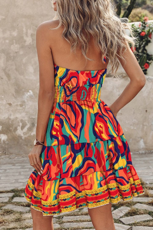 Nonnadress Summer Fashionable Halter Dress