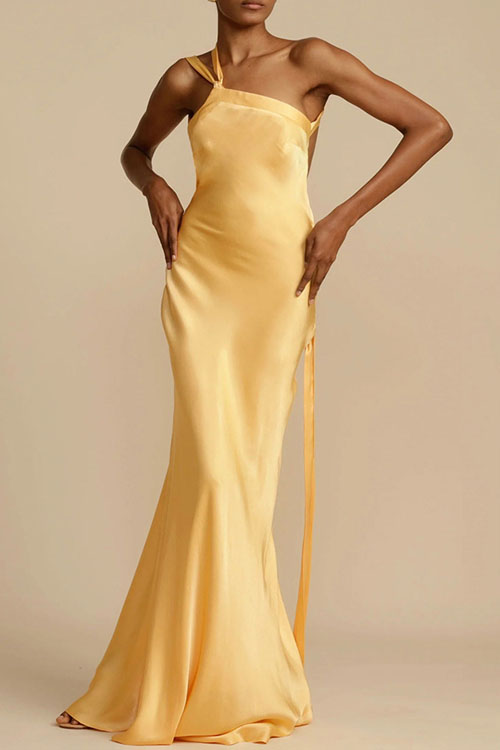 Nonnadress Party One-Shoulder Bodycon Dress