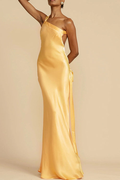 Nonnadress Party One-Shoulder Bodycon Dress