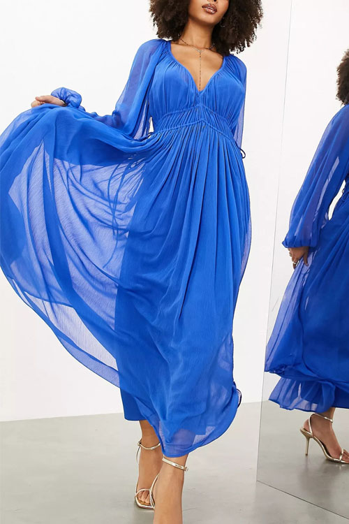 Nonnadress Party Chiffon Loose Vacation Dress