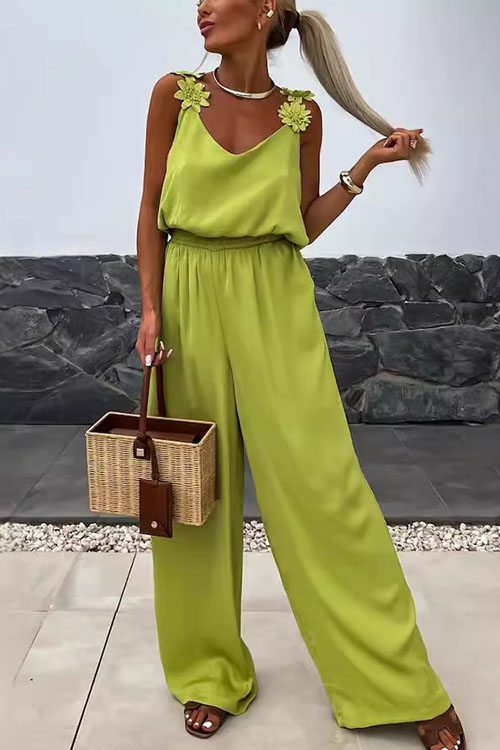 Nonnadress Pocket Casual Loose Jumpsuit