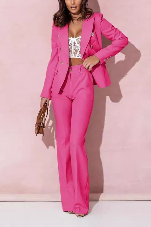 Nonnadress Double-Breasted Blazer Business Suit