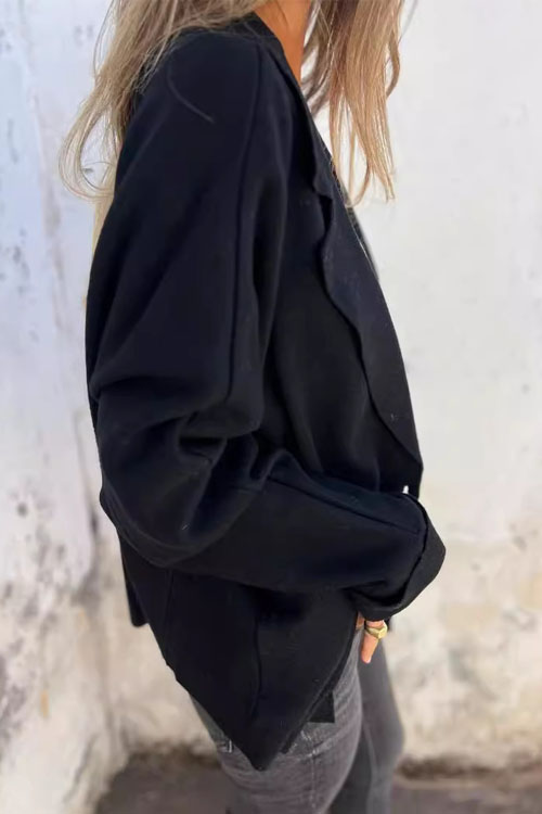 Nonnadress Casual Versatile Lapel Pocket Jacket