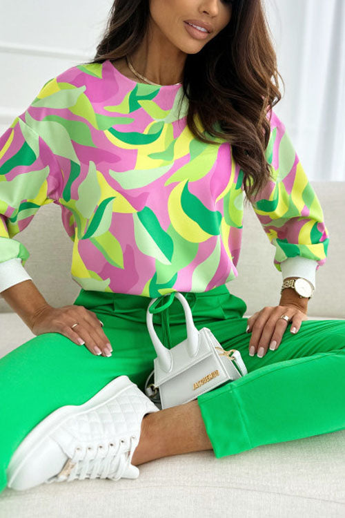 Nonnadress Tell Your Story  Printed Blouse