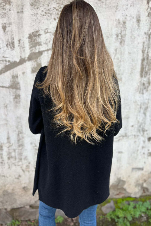 Nonnadress Wool Casual Loose Lapel Cardigan Coat