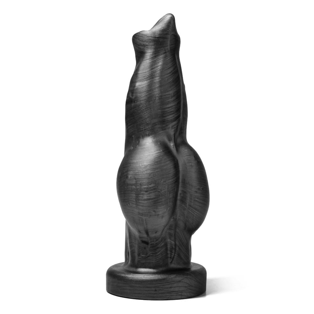 Sinnovator Black Only Knot Platinum Silicone Dildo 6.75 to 12 inches (4 Sizes)