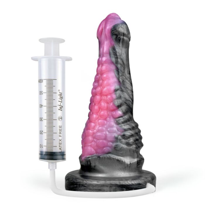 Sinnovator Rhino Platinum Silicone Dildo 6.5 Inches to 1 Inches