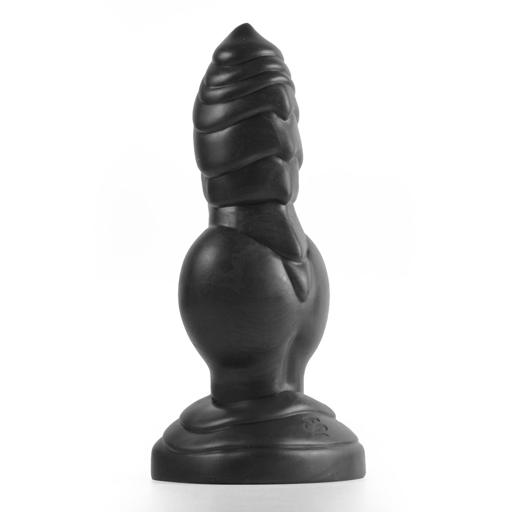 Sinnovator Black Only Warrior Platinum Silicone Dildo 5.7 Inches to 12.6 Inches (4 Sizes)