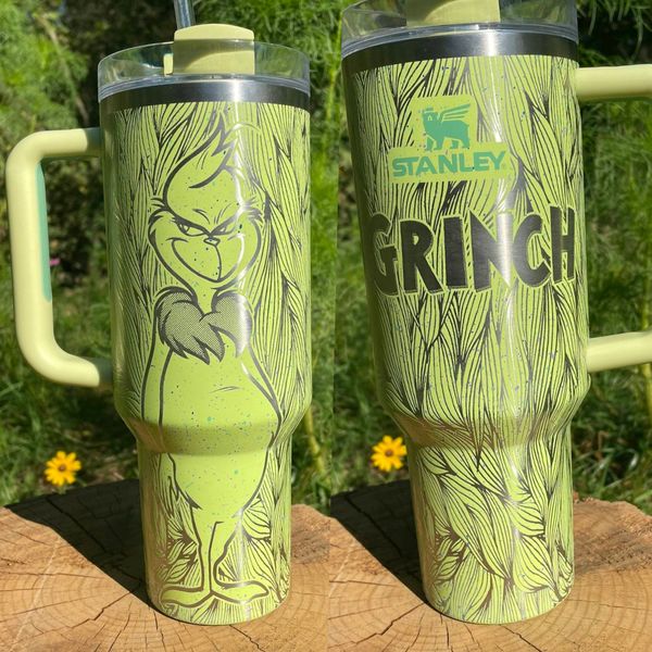 Grinch Stanley Cup 40Oz How The Grinch Stole Christmas Tumbler