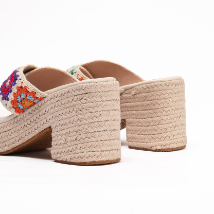 Women's Wedge Heeled Sandals, Comfortable & Lightweight AnkleStrap Platform Heels, Open Toe Non-slip Sandals