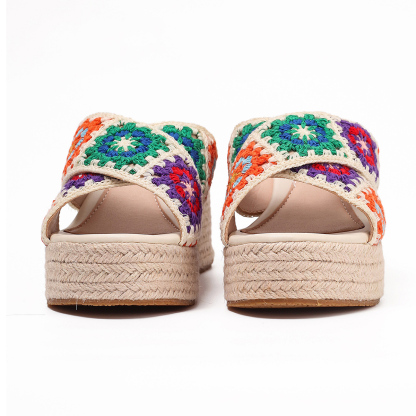 Women's Wedge Heeled Sandals, Comfortable & Lightweight AnkleStrap Platform Heels, Open Toe Non-slip Sandals