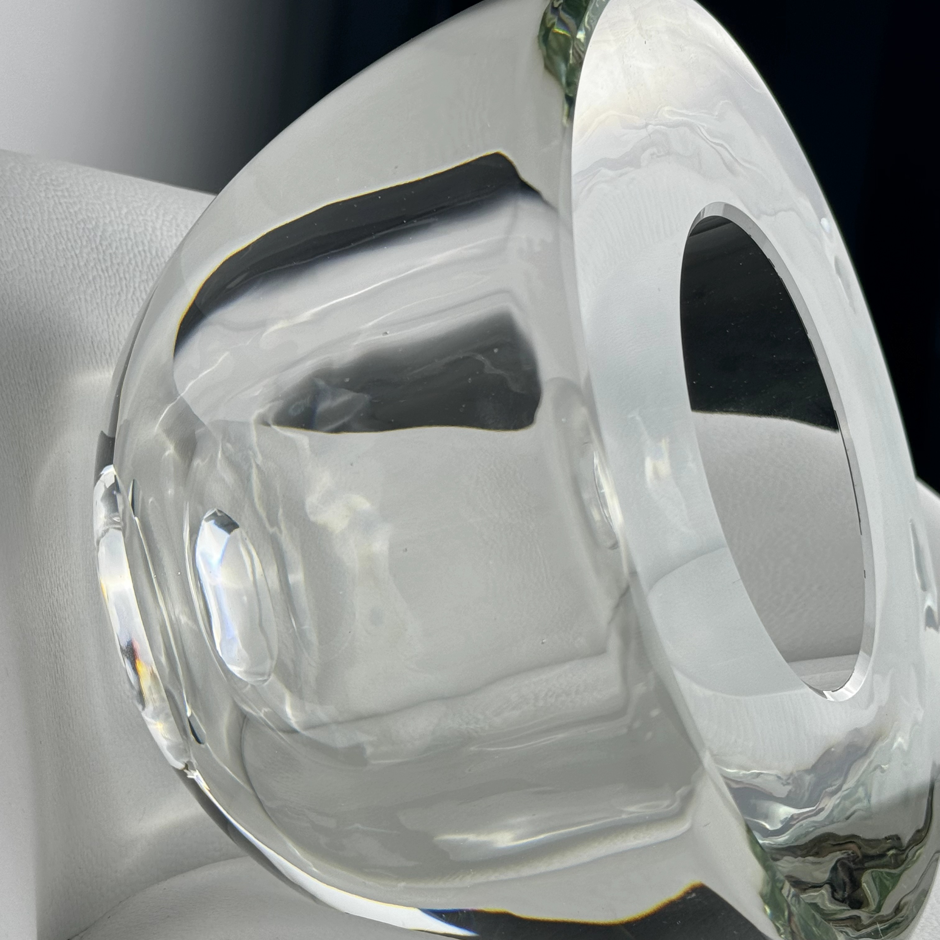 Hemispheres Series K9 Crystal Sample