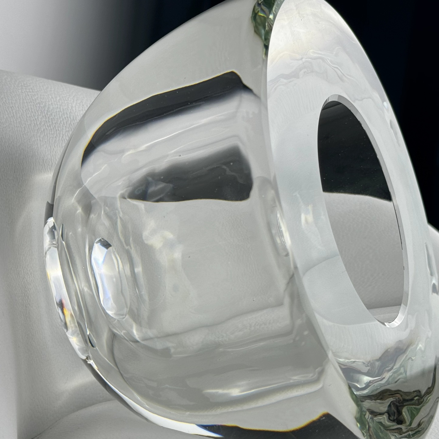 Hemispheres Series K9 Crystal Sample