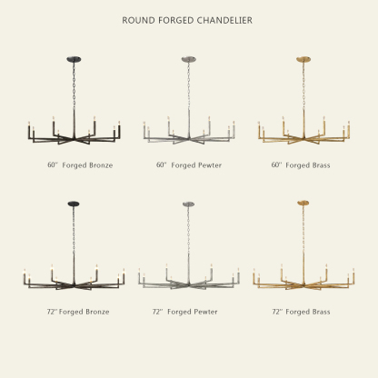 Thaddeus Round Chandelier 36"