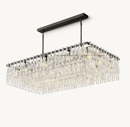 Marigold Rectangular Chandelier 60" & 72''& 78”