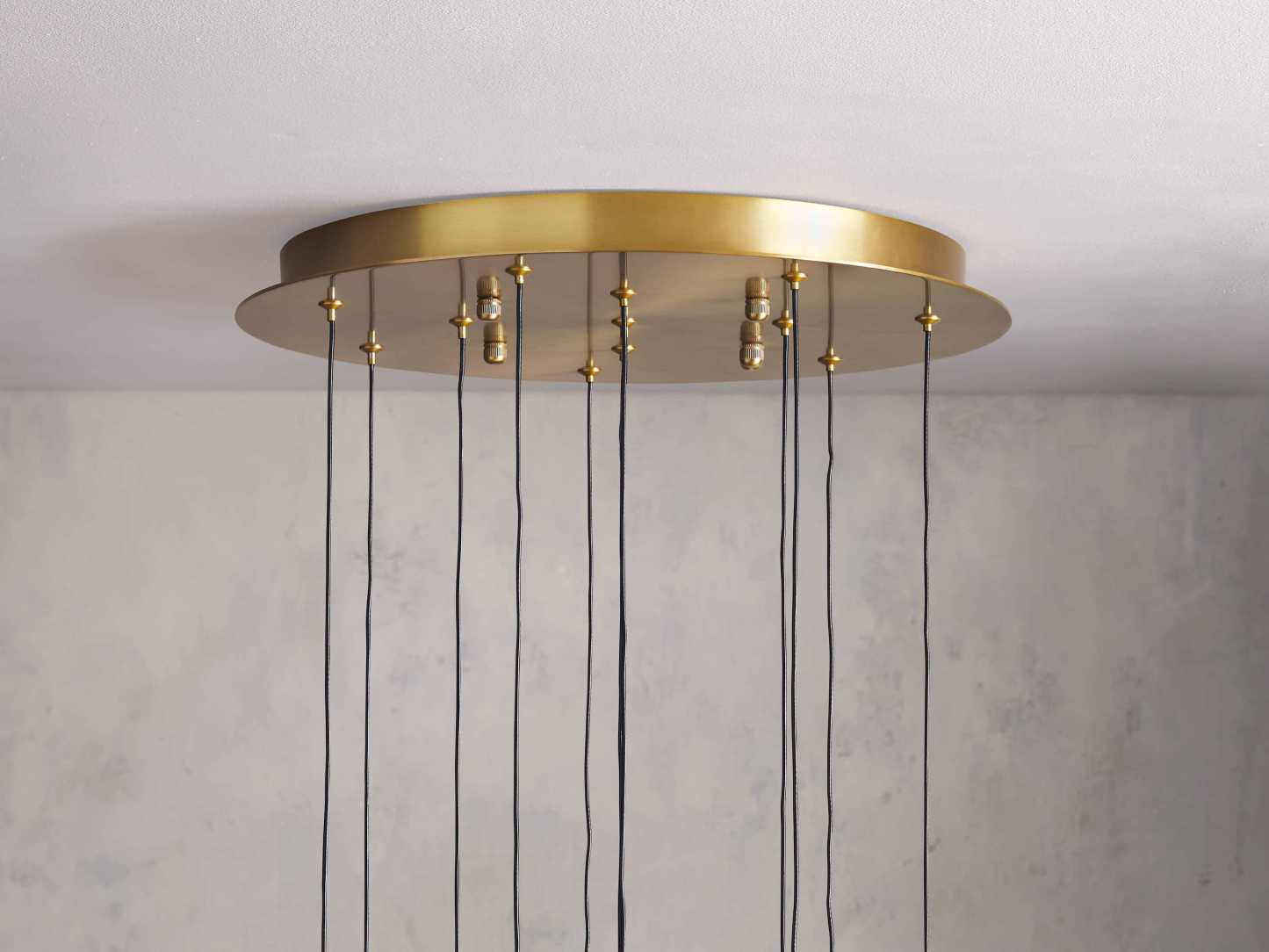 Soltaire Round Chandeliers