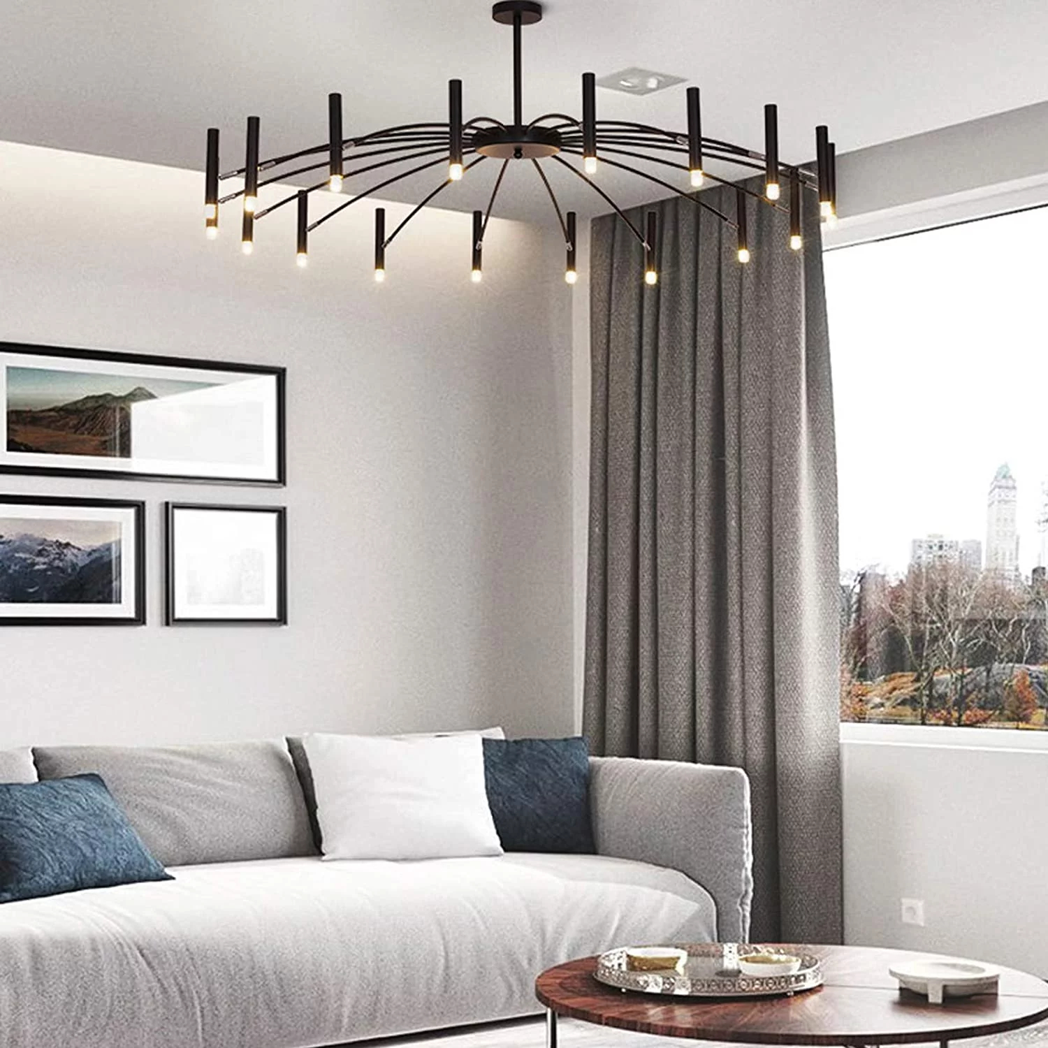 Kendall chandelier for Living room