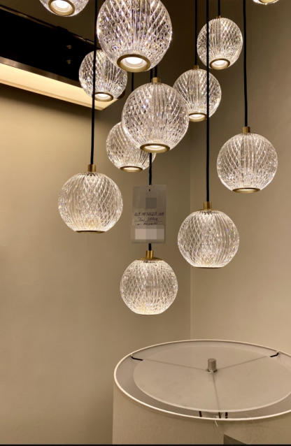 Main Stairs chandelier 