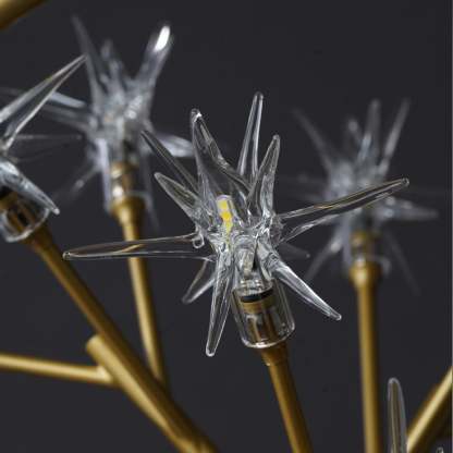 Gold Ring Chandelier