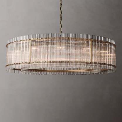 San Marc Handmade Glass Round Chandelier 60" Lamp body