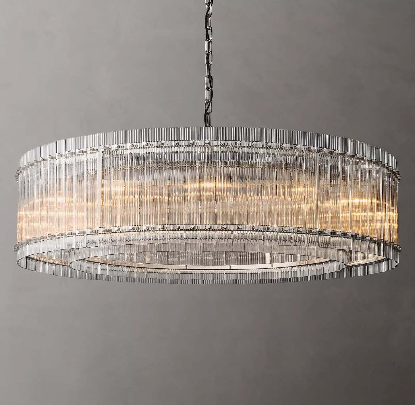 San Marc Handmade Glass Round Chandelier 60" Lamp body