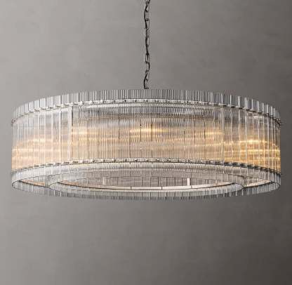 San Marc Handmade Glass Round Chandelier 60" Lamp body