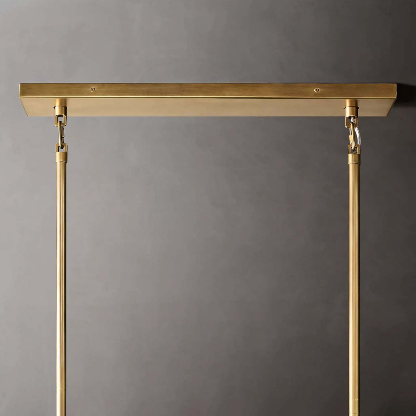 Chiara Glass Multi-Tier Rectangular Chandelier 54"W