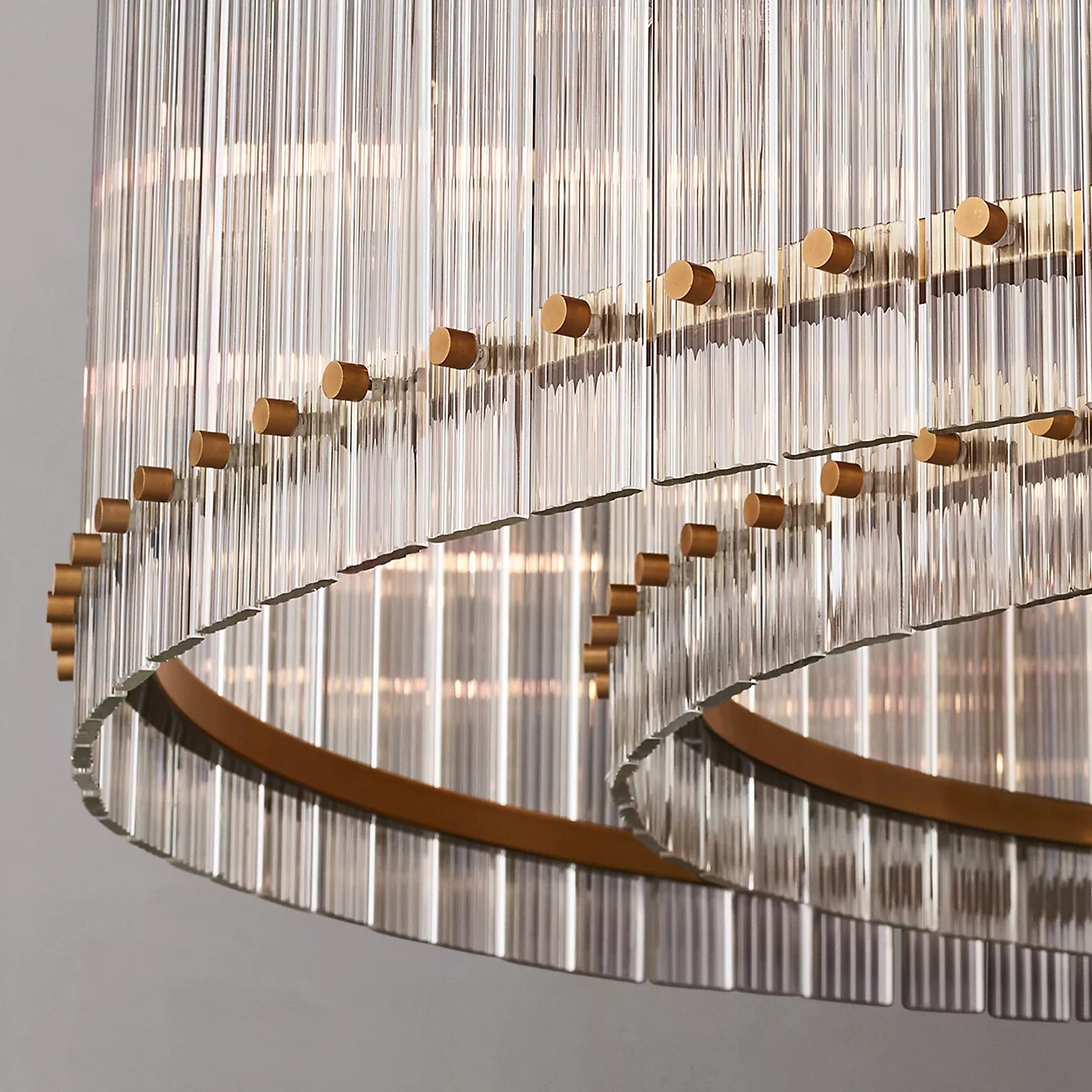 San Marc Handmade Glass Round Chandelier 60" Lamp body