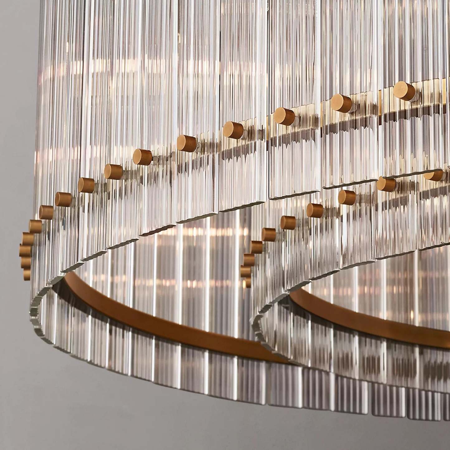 San Marc Handmade Glass Round Chandelier 60" Lamp body