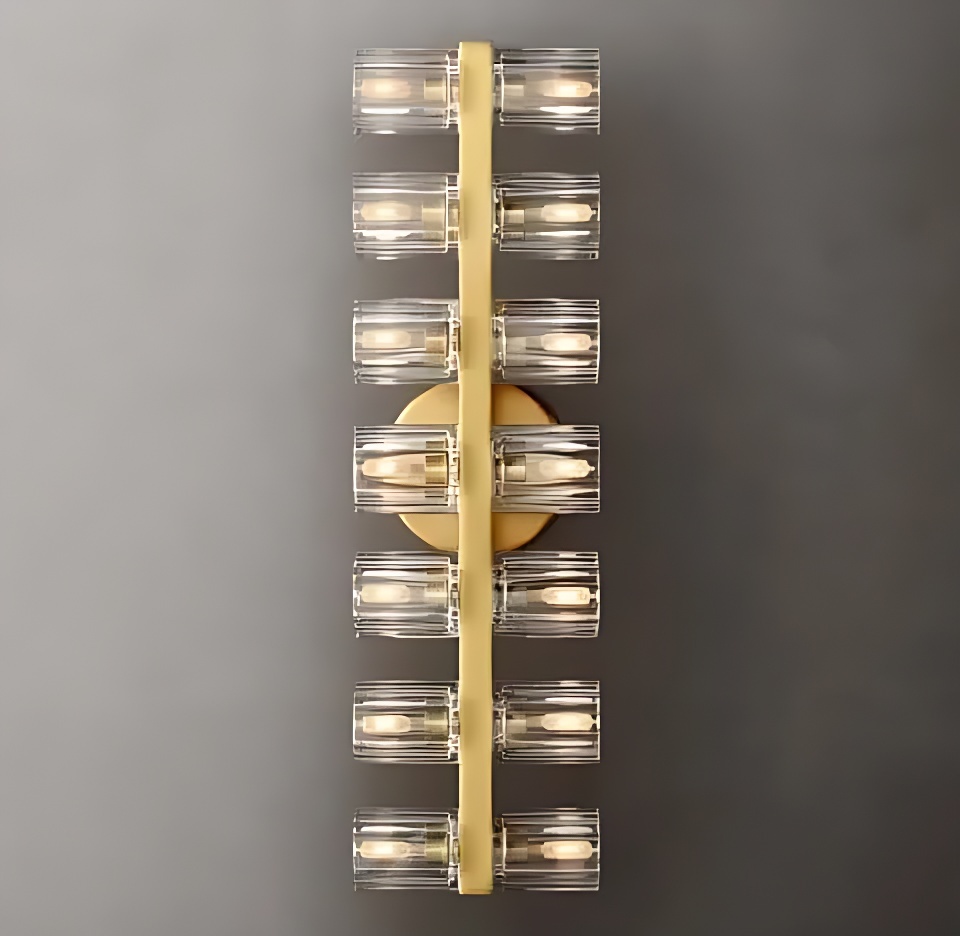 Arcades Led Wall Sconce 14-lights