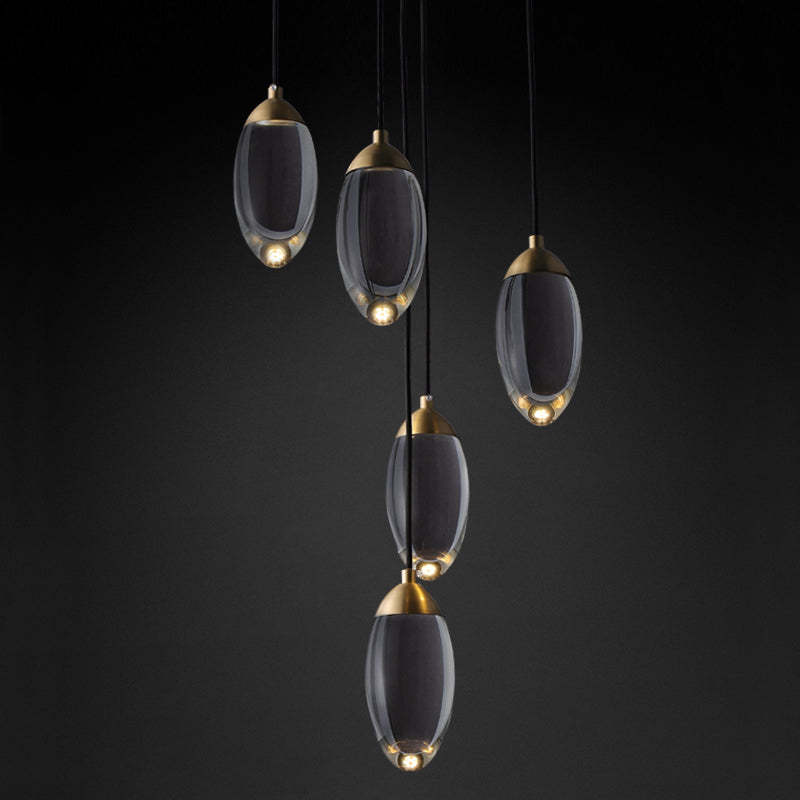 Water droplets Chandelier
