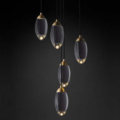 Water droplets Chandelier