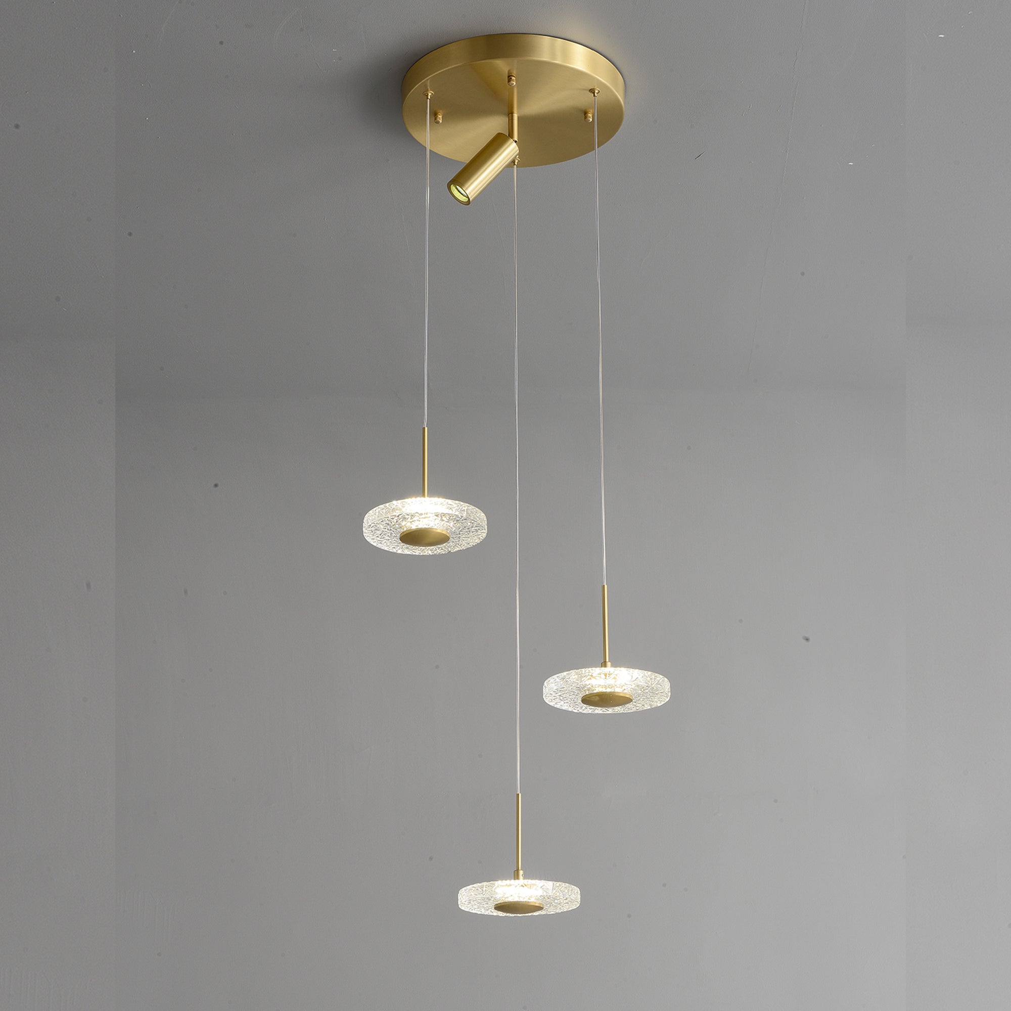 Modern Creative disc chandelier