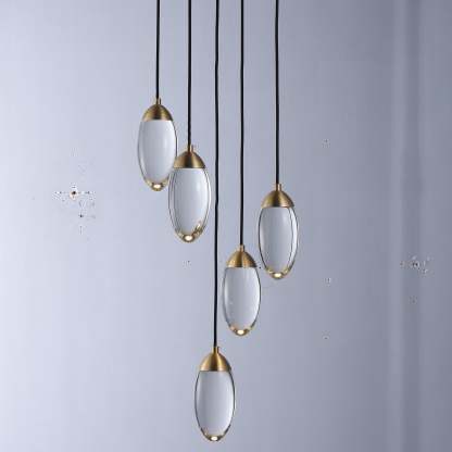 Water droplets Chandelier