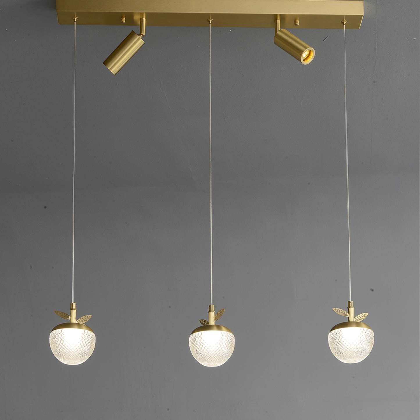 Modern Creative apple rectangle chandelier