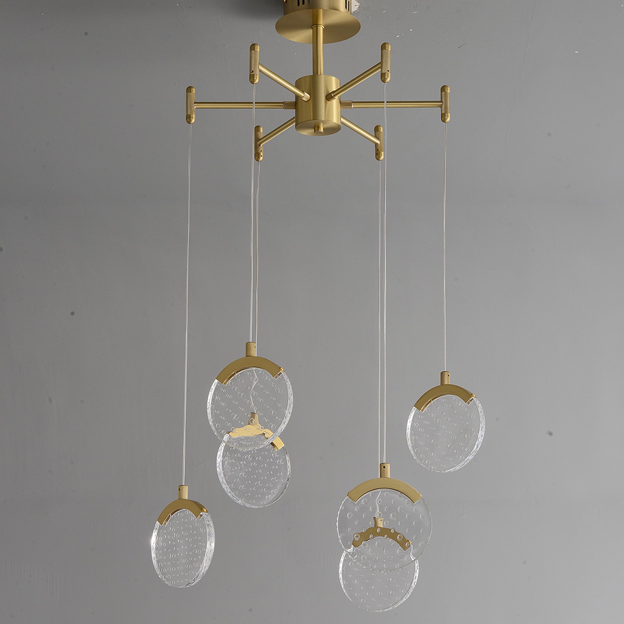 Fashion Modern Brass chandelier