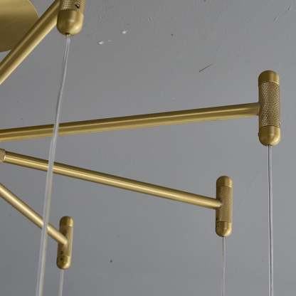 Fashion Modern Brass chandelier