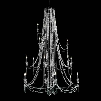 Baylor  18 Light Chandelier In Onyx