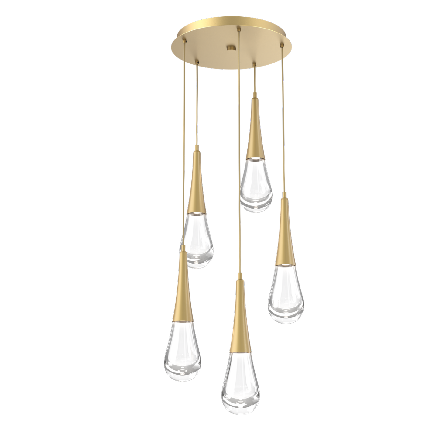 Raindrop Round chandelier 3/5//8/11 lights