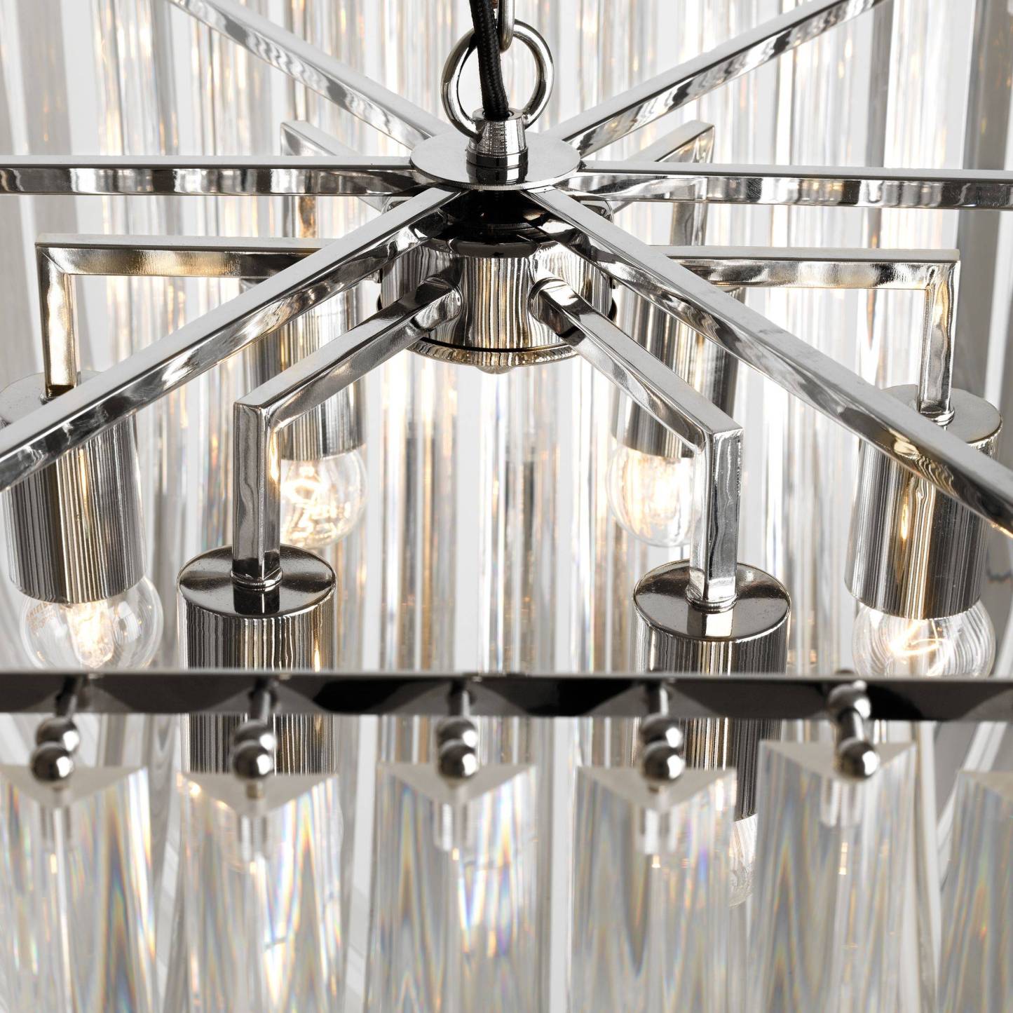 Hyères Modern Chandelier - [Nickel]