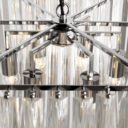 Hyères Modern Chandelier - [Nickel]