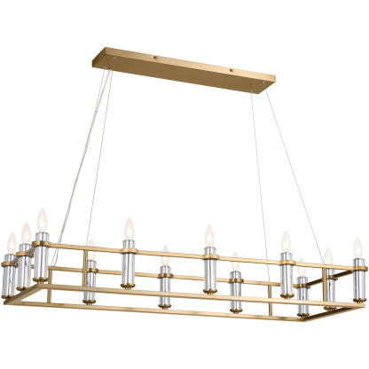 Rosey Linear Chandelier