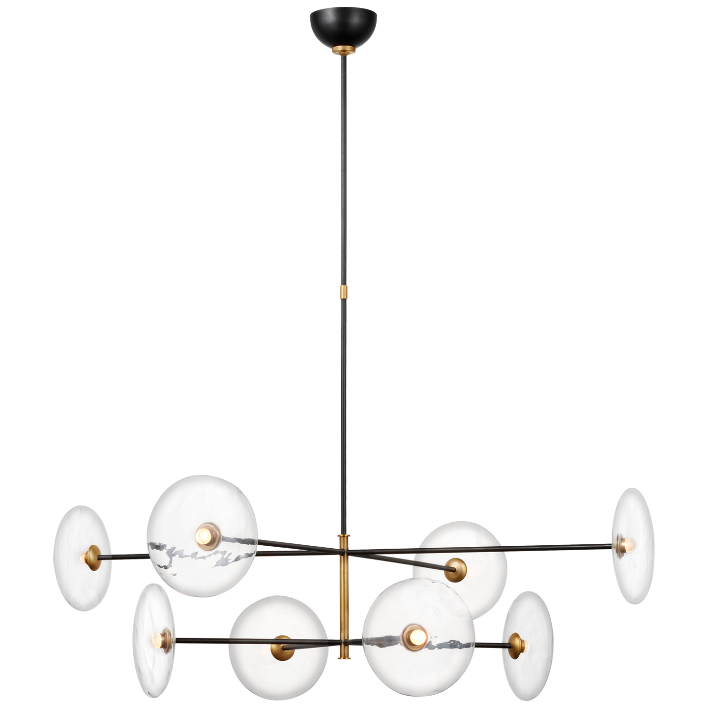 Karina Clear Chandelier for dining room