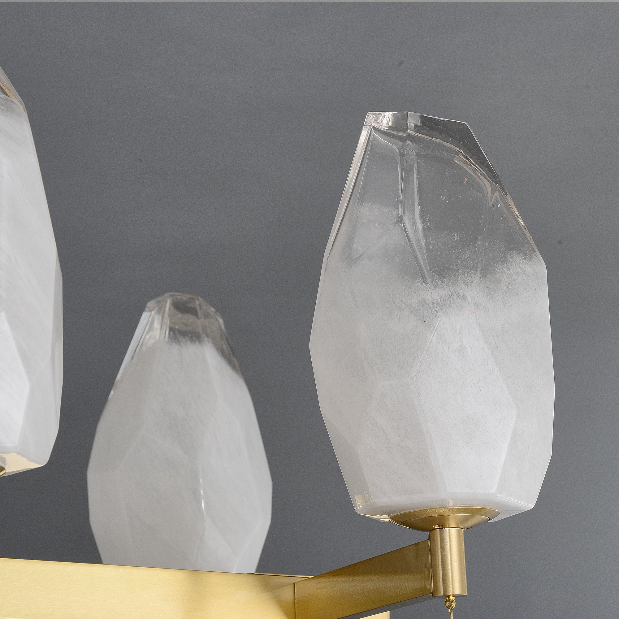 Liya pendant glass chandelier 10 Lights