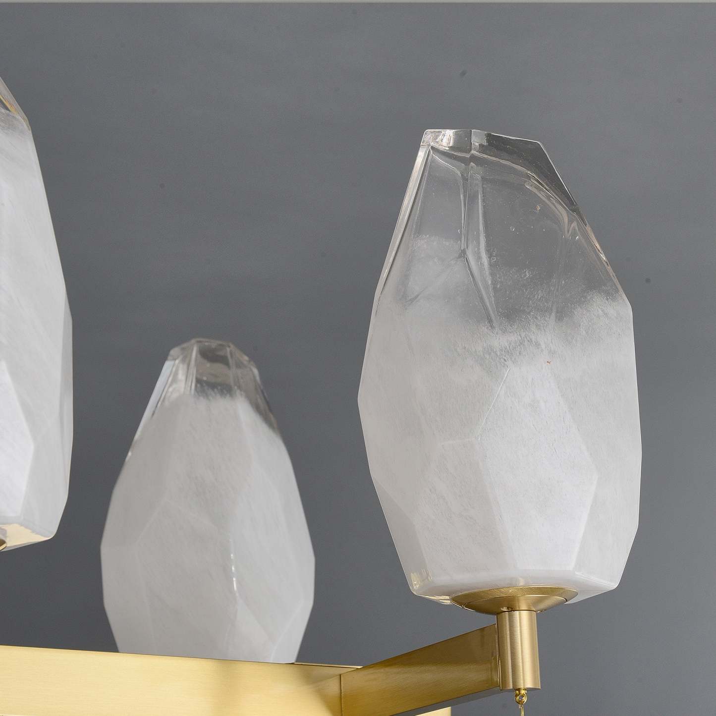 Liya pendant glass chandelier 10 Lights