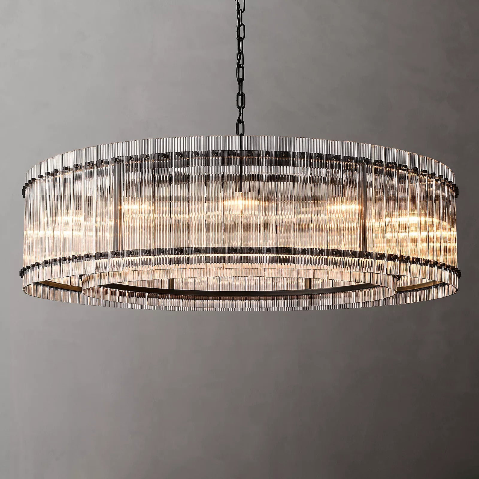 San Marc Handmade Glass Round Chandelier 60" Lamp body