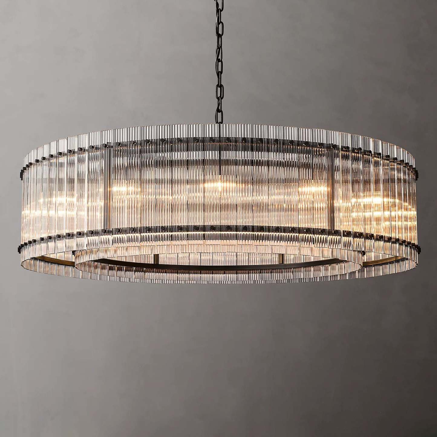 San Marc Handmade Glass Round Chandelier 60" Lamp body