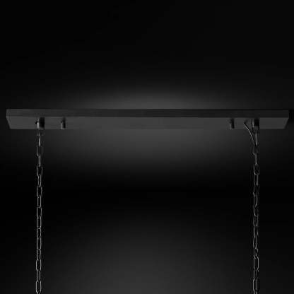 Rihys Crystal Rectangular Chandelier 59"