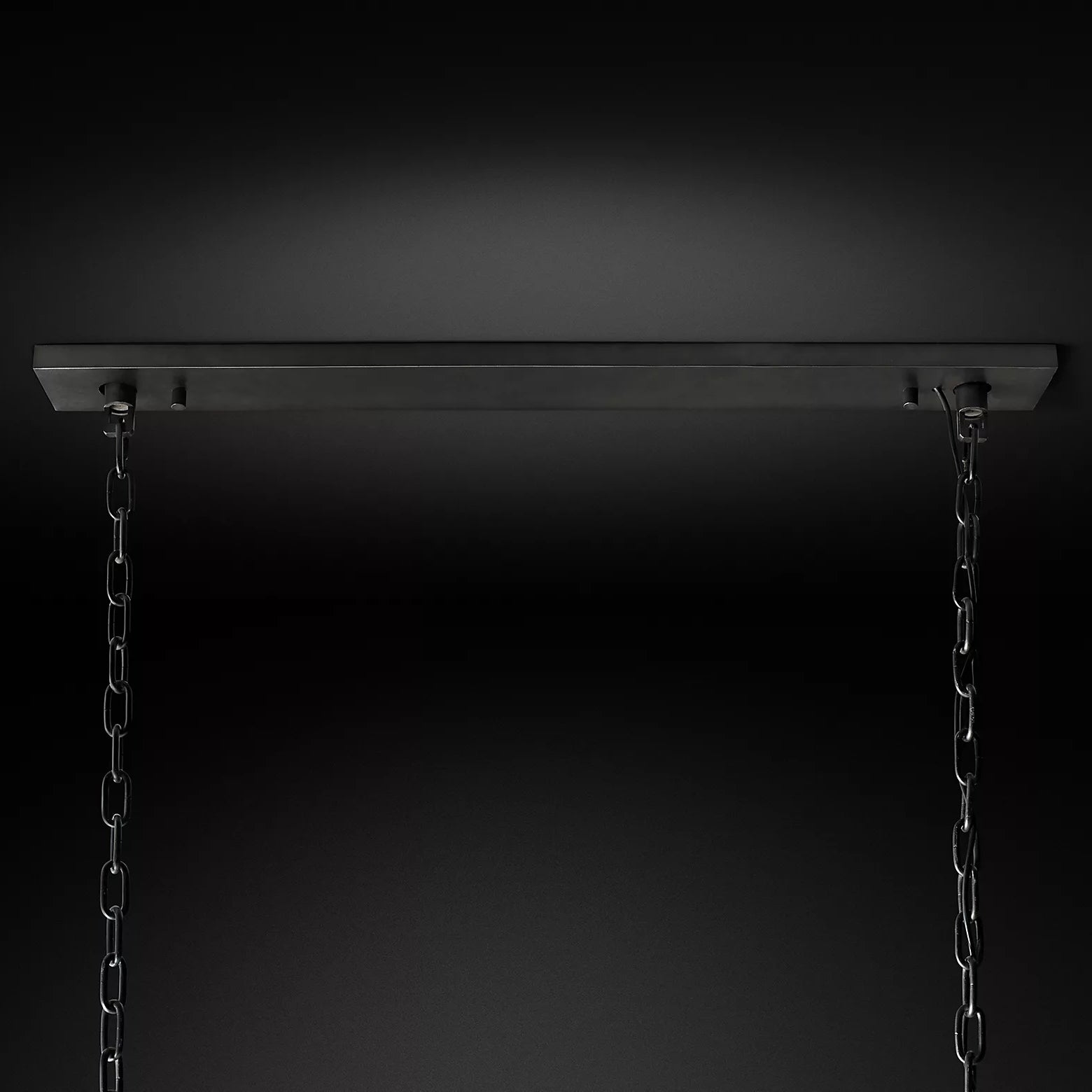 Halow Faceted Crystal Rectangular Chandelier 62"