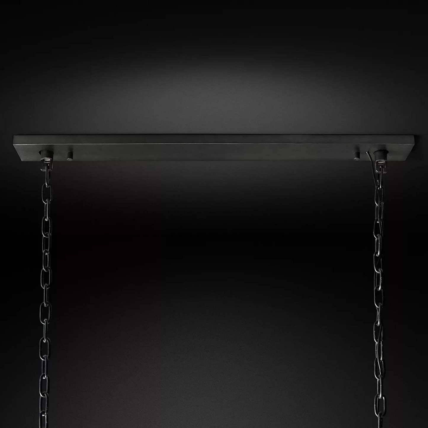 Halow Faceted Crystal Rectangular Chandelier 62"